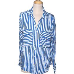 Vêtements Femme Chemises / Chemisiers H&M chemise  40 - T3 - L Bleu Bleu