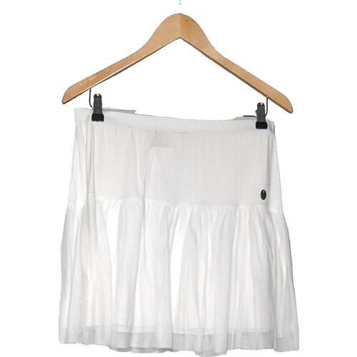 Vêtements Femme Jupes Lmv jupe courte  40 - T3 - L Blanc Blanc