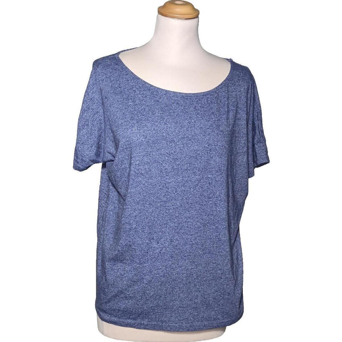 Vêtements Femme T-shirts & Polos Bench top manches courtes  38 - T2 - M Bleu Bleu