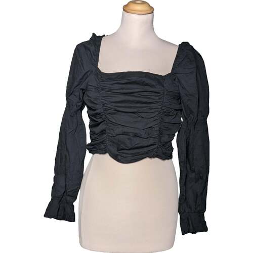 Vêtements Femme T-shirts & Polos H&M top manches longues  40 - T3 - L Noir Noir