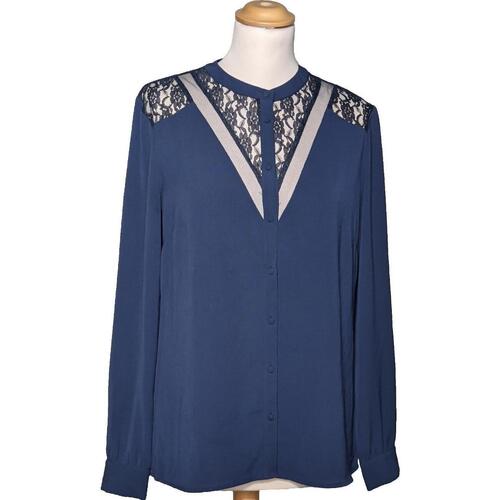 Vêtements Femme Chemises / Chemisiers DDP chemise  38 - T2 - M Bleu Bleu