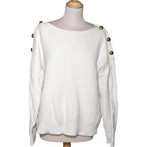 Vêtements Femme Pulls MICHAEL Michael Kors pull femme  40 - T3 - L Blanc Blanc