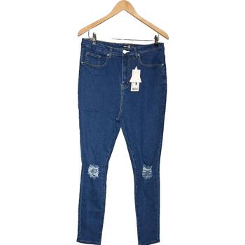 Vêtements Femme Jeans Boohoo jean slim femme  44 - T5 - Xl/XXL Bleu Bleu