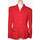 Vêtements Femme Vestes / Blazers Escada blazer  38 - T2 - M Rouge Rouge
