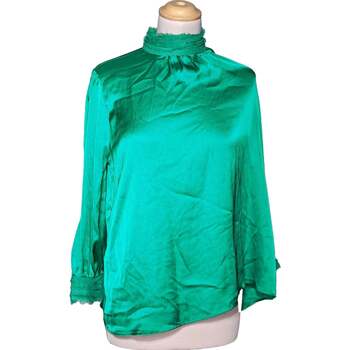 Vêtements Femme Tops / Blouses Zara blouse  38 - T2 - M Vert Vert