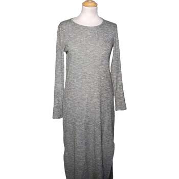 robe mango  robe longue  38 - t2 - m gris 