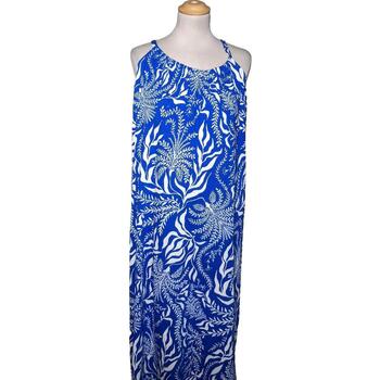 robe h&m  robe longue  40 - t3 - l bleu 