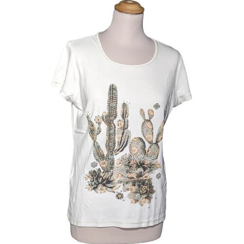 Vêtements Femme T-shirts & Polos Armand Thiery 38 - T2 - M Blanc