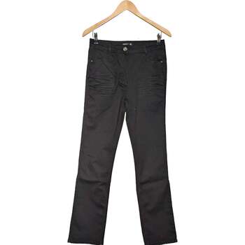 jeans breal  jean droit femme  40 - t3 - l noir 