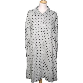 robe courte cache cache  robe courte  38 - t2 - m gris 