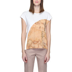 Vêtements Femme T-shirts manches courtes Alviero Martini DF 0737 JC76 Blanc