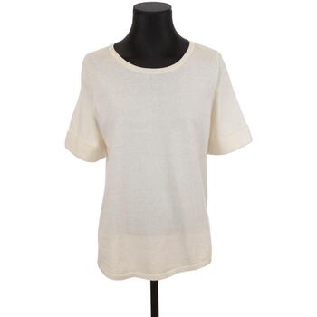 Vêtements Femme Débardeurs / T-shirts sans manche Eric Bompard Top en coton Blanc