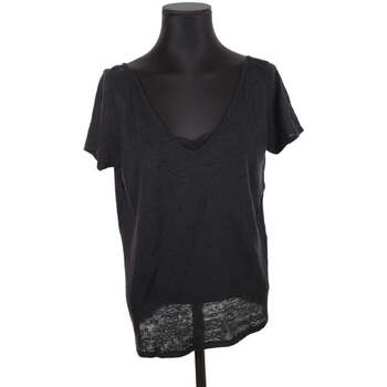 Vêtements Femme Débardeurs / T-shirts sans manche Sézane Top en lin Noir