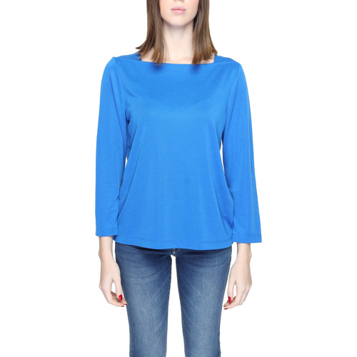 Vêtements Femme T-shirts manches longues Street One 321026 Bleu