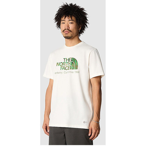 Vêtements Homme T-shirts manches courtes The North Face - M BERKELEY CALIFORNIA S/S TEE IN SCRAP Vert
