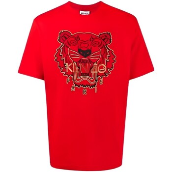 Vêtements Homme La garantie du prix le plus bas Kenzo T-SHIRT Homme tigre rouge Rouge