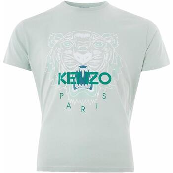Vêtements Homme T-shirts & Polos Kenzo T-SHIRT Homme Tigre vert pale Vert
