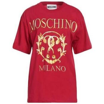 Vêtements Femme Versace Jeans Couture Moschino HAUT Femme Embroidered Rouge Rouge
