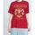 Vêtements Femme T-shirts & Polos Moschino HAUT Femme Embroidered Rouge Rouge
