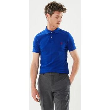 Vêtements Homme T-shirts & Polos Ralph Lauren Polo Homme Classic bleu petit logo Bleu