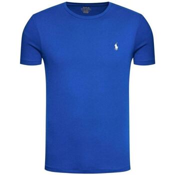 Vêtements Homme T-shirts & Polos Ralph Lauren T-SHIRT Homme  Slim Fit bleu Bleu
