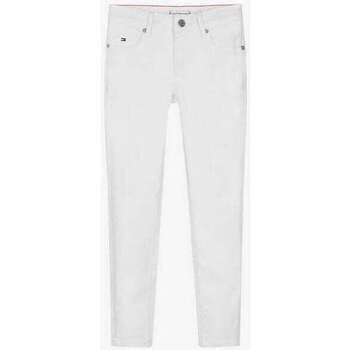Vêtements Enfant Jeans Tommy Hilfiger Jeans Fille Enfant skinny blanc Blanc
