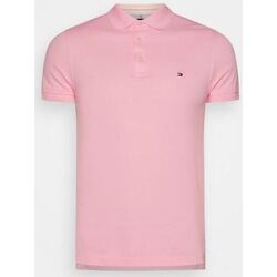 Vêtements Homme T-shirts & Polos Tommy Hilfiger Polo Homme Classic  slim fit rose Rose