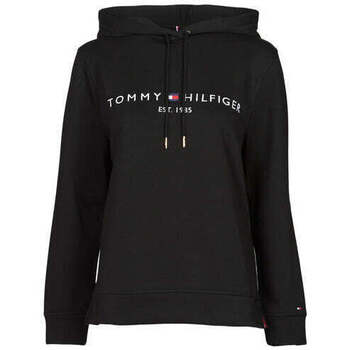 Vêtements Sweats Tommy Hilfiger SWEAT A CAPUCHE HERITAGE  HOODIE LS Noir