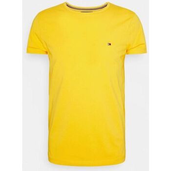 Vêtements Homme Dotted Collared Polo Shirt Tommy Jeans TOMMY HILFIGER T-SHIRT Homme original Vivid jaune Jaune