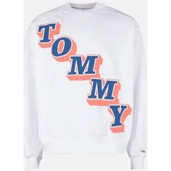 Vêtements Homme Sweats Tommy Jeans SWEAT Homme College Boxy Blanc Blanc