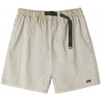 Vêtements Homme Talje Shorts / Bermudas Obey Easy pigment trail short Gris