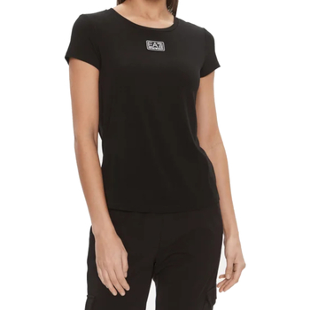 Vêtements Femme T-shirts manches courtes Emporio Armani EA7 3DTT17-TJKUZ Noir