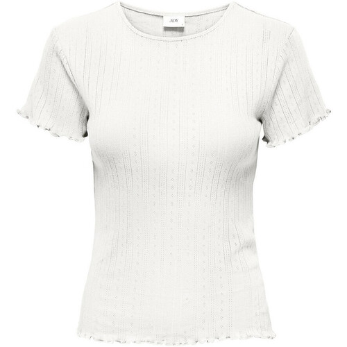 Vêtements Femme T-shirts manches courtes JDY 15316095 Blanc
