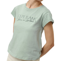 Vêtements Femme T-shirts & Polos Pepe jeans PL505751 Vert