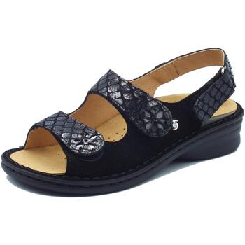 Chaussures Femme Sandales et Nu-pieds Sabatini S62R Emma Kokos Camoscio Noir
