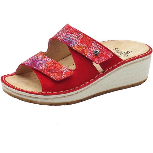 Chaussures Femme The perfect dress for transitional seasons Sabatini S419 elena Lolita Camoscio Rouge