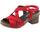 Chaussures Femme Sandales et Nu-pieds Jungla 8203 Reims Rouge