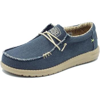Chaussures Homme Objets de décoration Hey Dude Wally Braided Blue Bleu