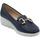 Chaussures Femme Mocassins Valleverde V11661 Nappa Bleu