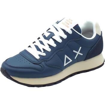 Chaussures Homme Jaki Fluo Sneaker Uomo Bianco Sun68 Z34107 Navy Bleu