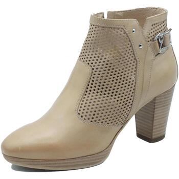 Chaussures Femme Low Match boots NeroGiardini E409720D Rio Beige