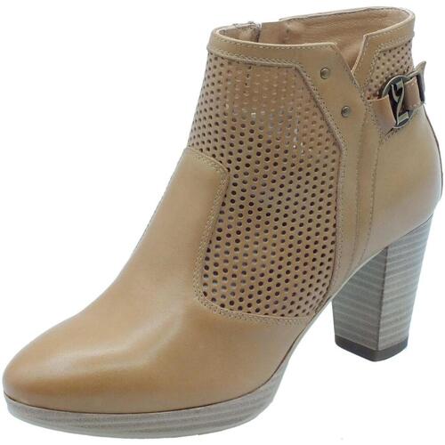 Chaussures Femme Low Match boots NeroGiardini E409720D Columbia Marron
