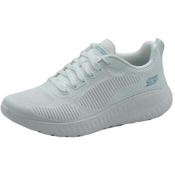 Chaussures Femme Fitness / Training Skechers 117209 Face Off Blanc