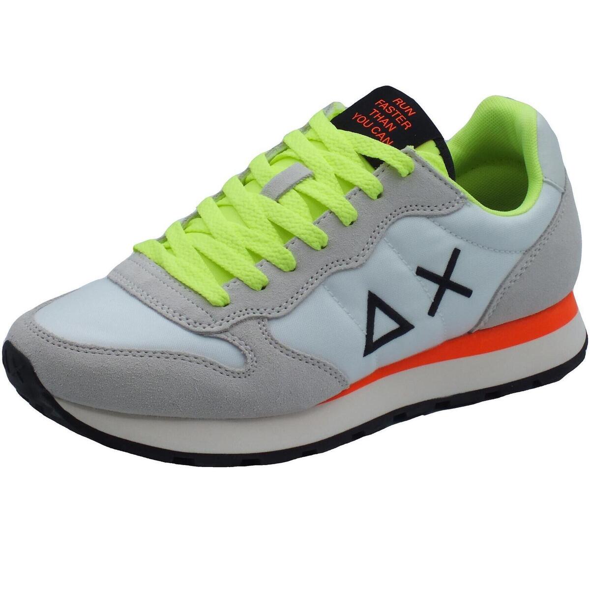 Chaussures Homme Fitness / Training Sun68 Z34102 Tom Fluo Blanc