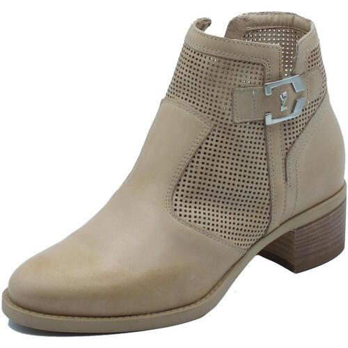Chaussures Femme Low Match boots NeroGiardini E409710D Rio Marron