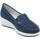 Chaussures Femme Mocassins Enval 5754511 Scamosciato brinato Bleu