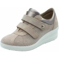 Chaussures Femme Baskets mode Enval 5758733 Scamosciato Beige