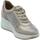 Chaussures Femme Baskets mode Enval 5760722 Capra Perlato Nuvolato Beige
