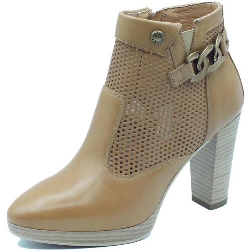 Chaussures Femme Low Match boots NeroGiardini E409740D Columbia Marron
