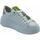 Chaussures Femme Baskets mode Gio + PIA152A Combi Strass Blanc